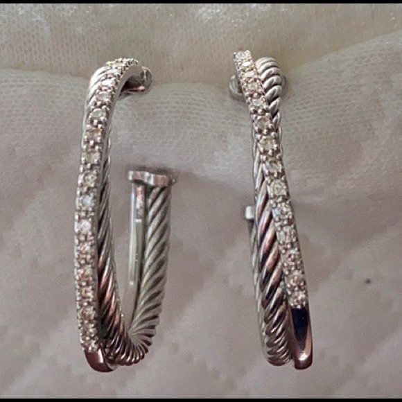 David Yurman Bracelet & Hoops Set 100% Authentic - Picture 9 of 14